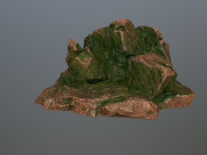 desert rocks 3D मॉडल