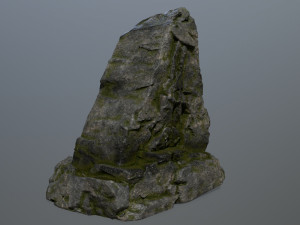 cliff rocks Model 3D