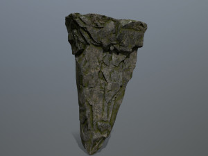 cliff rocks Model 3D