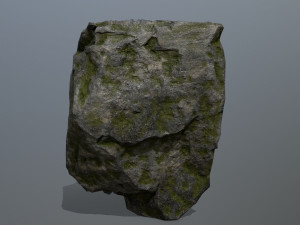 cliff rocks Model 3D