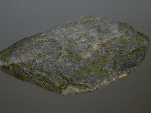 cliff rocks Model 3D
