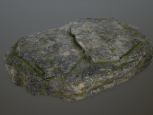 cliff rocks Model 3D