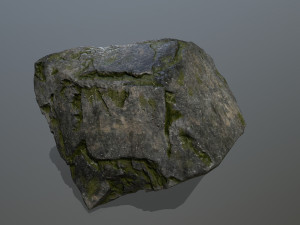 cliff rocks Model 3D
