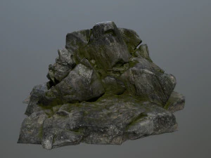 cliff rocks 3D Model