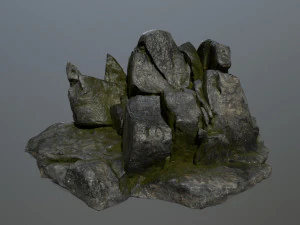 cliff rocks 3D Model