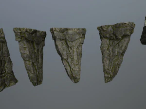 cliff rocks 3D Model