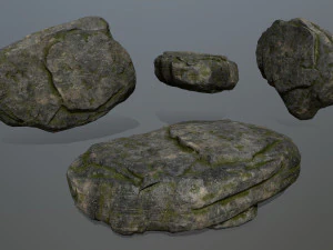 cliff rocks 3D Model