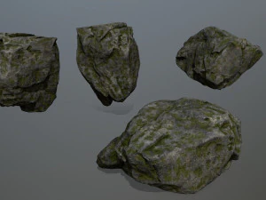 cliff rocks 3D Model