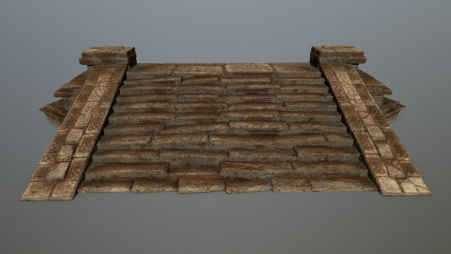 stair Modello 3D .c4d .max .obj .3ds .fbx .stl .blend
