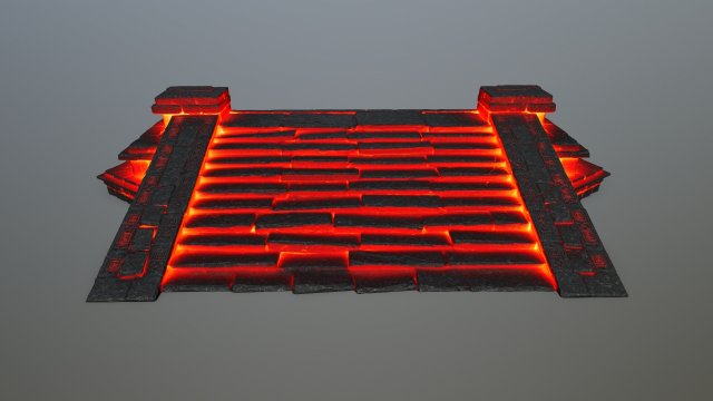 fire stair Modèle 3D .c4d .max .obj .3ds .fbx .stl .blend 
