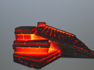 fire stair Modèle 3D