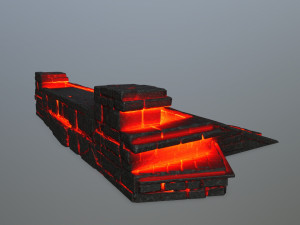 fire stair Modèle 3D