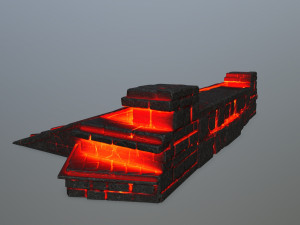 fire stair Modèle 3D