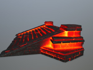 fire stair Modèle 3D