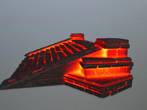 fire stair 3D Model