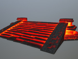 fire stair Modèle 3D