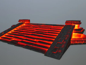 fire stair 3D Model