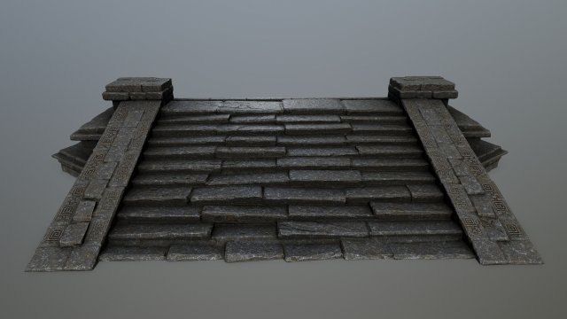 stair 3Dモデル .c4d .max .obj .3ds .fbx .stl .blend