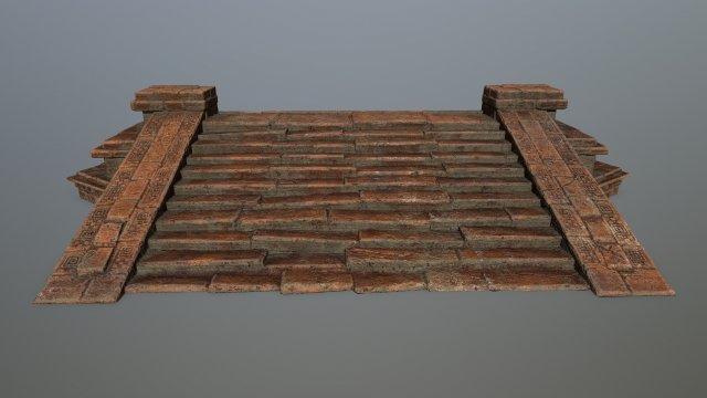 stair 3D 모델 .c4d .max .obj .3ds .fbx .stl .blend 