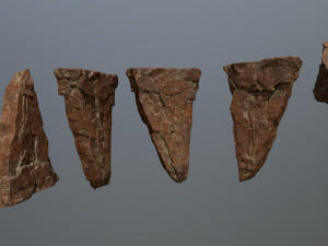 desert rocks 3D 模型