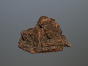 desert rocks 3D 模型