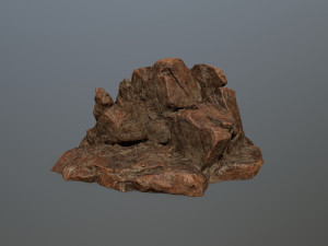 desert rocks 3D 模型