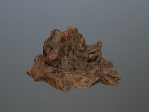 desert rocks 3D 模型