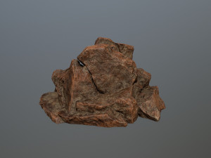 desert rocks 3D 模型