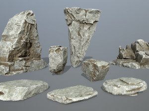 rocks 3D Model