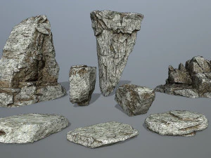 rocks 3D Model