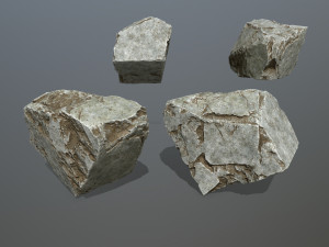 rocks 3D-Modell