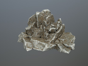 rocks 3D-Modell