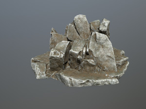 rocks 3D-Modell