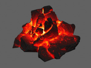 lava rock 3D-Modell
