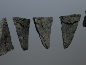 cliff rocks 3D मॉडल