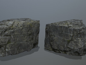 cliff rocks 3D मॉडल