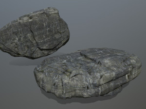 cliff rocks 3D मॉडल