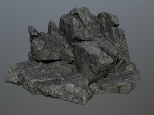cliff rocks 3D मॉडल