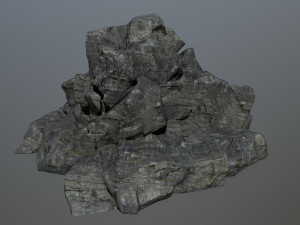 cliff rocks 3D मॉडल