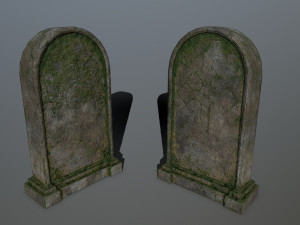 tombstone set 3D 模型