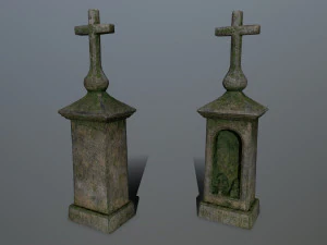 tombstone set 3D Model