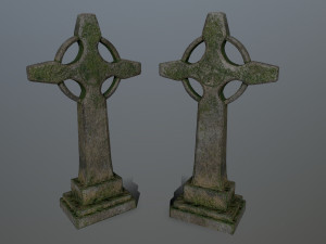 tombstone set 3D 模型
