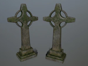 tombstone set 3D Model