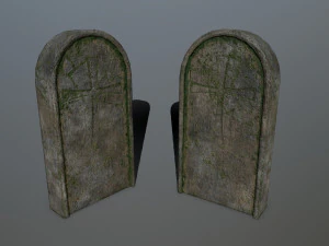 tombstone set 3D Model