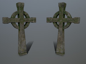 tombstone set 3D 模型