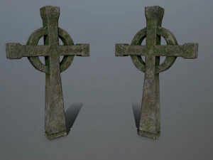 tombstone set 3D Model