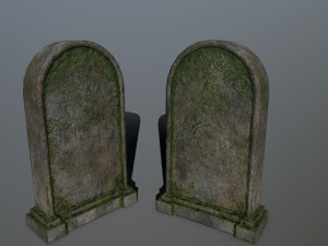 tombstone set 3D 模型