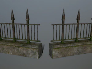 tombstone set 3D Model