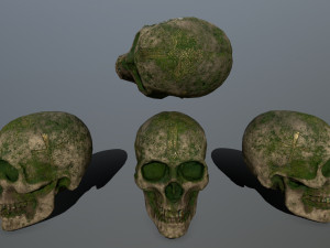 tombstone set 3D 模型