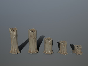 tombstone set 3D 模型